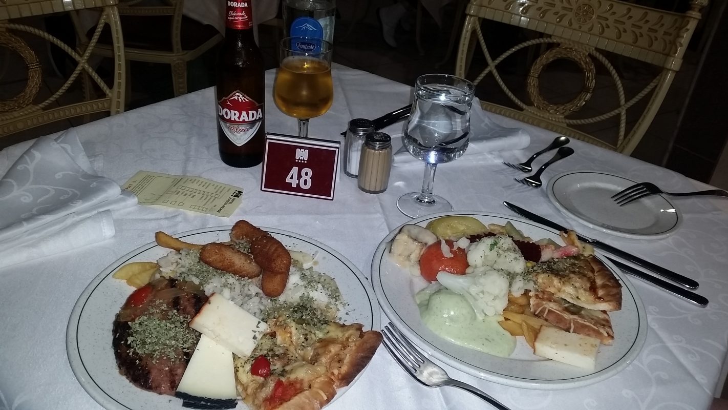 Abendessen im Puerto Palace